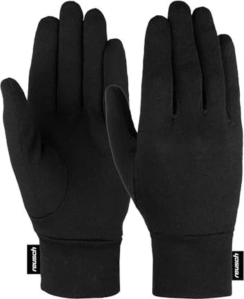 Reusch Merino Wool Conductive Handschuhe schwarz