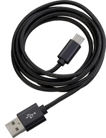Peter Jäckel Fashion Cable USB-A/USB-C 3.0m schwarz