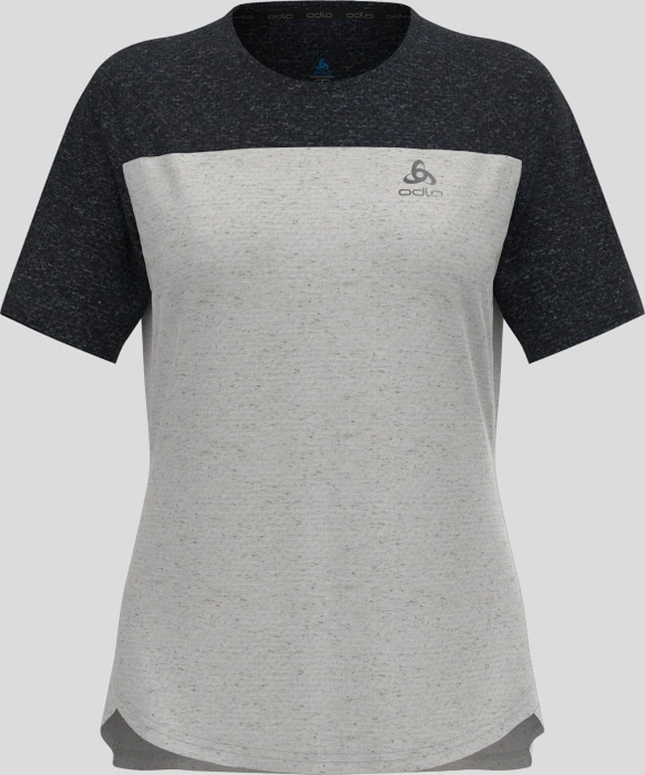 Odlo X-Alp Linencool MTB Funktionsshirt kurzarm grey melange/black melange (Damen)