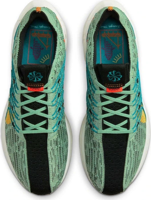 Nike Pegasus Turbo Next Nature enamel green/black/magma orange/university gold (Herren)