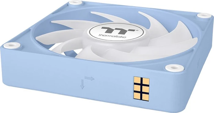 Thermaltake CT120 EX ARGB Sync Hydrangea Blue, blau/weiß, 120mm, 3er-Pack