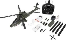 Amewi Apache AH-64D CP Helikopter 6G/3D RTF grün