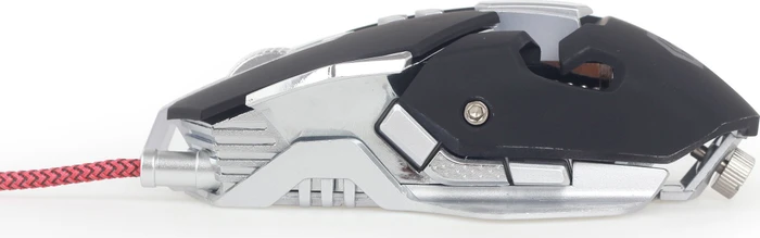 Gembird Gaming Mouse 05 schwarz/silber, USB