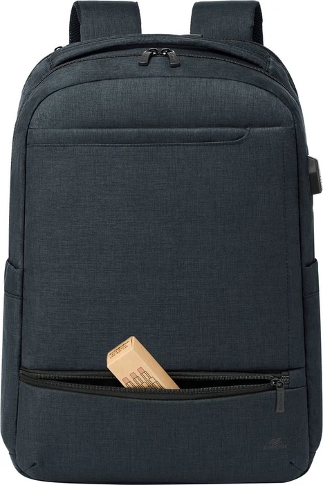 RivaCase 8365 Biscayne ECO 17.3" carry-on Laptop-Rucksack, schwarz