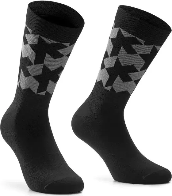 Assos Monogram Evo Fahrradsocken schwarz