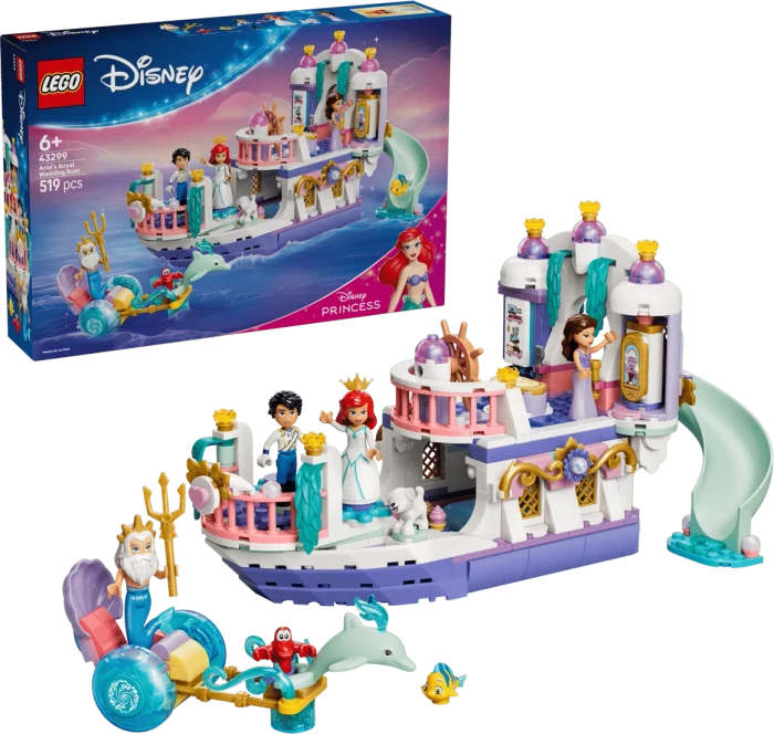 LEGO Disney - Arielles Königliches Hochzeitsboot