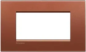 Bticino Livinglight Abdeckrahmen 1-fach, brick