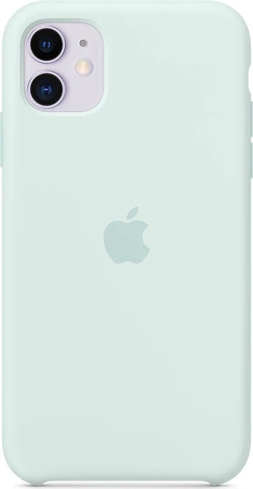 Apple Silikon Case für iPhone 11 Meerschaum