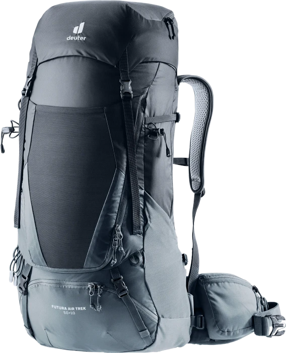 Deuter Futura Air Trek 50+10 black/graphite