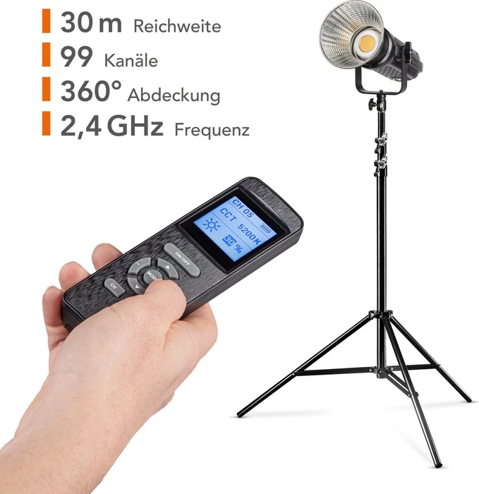 Walimex pro LED Niova 350 Plus Daylight 350W 2er Set