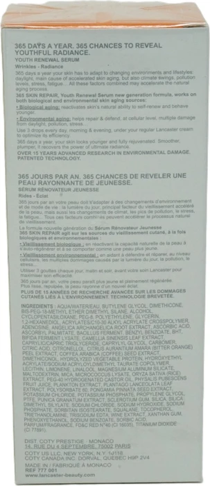 Lancaster 365 Skin Repair Youth Renewal Gesichtsserum, 50ml