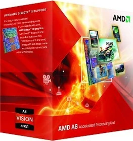 AMD A8-3870K, 4C/4T, 3.00GHz, boxed