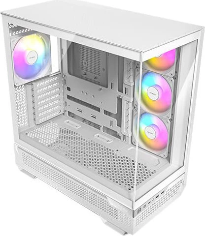 Antec C7 White ARGB, Glasfenster
