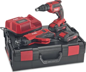 Flex DW 45 18.0-EC M/2.5 Set Akku-Trockenbauschrauber inkl. L-Boxx + 2 Akkus 2.5Ah + Zubehör