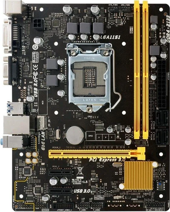 Biostar H110MD Pro D4 (Intel 1151)