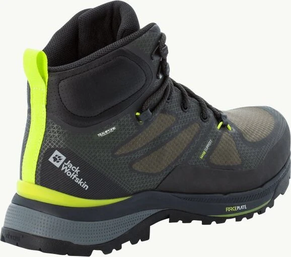 Jack Wolfskin Force Striker Texapore Mid lime/dark green (Herren)