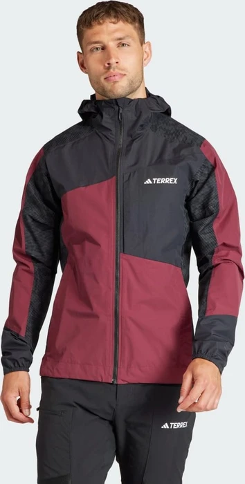 adidas Terrex Xperior Hybrid Rain.RDY Funktionsjacke shadow red/black (Herren)