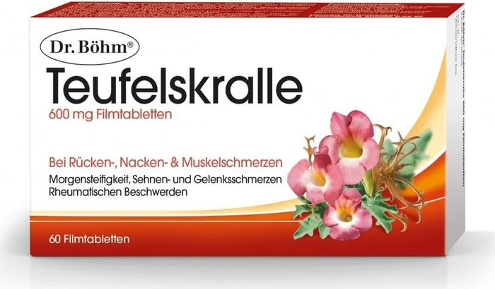 Dr. Böhm Teufelskralle Filmtabletten, 60 Stück