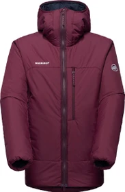 Mammut Rime Pro Belay IN Hooded Funktionsjacke vin/black (Herren)