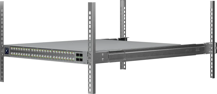 Ubiquiti Enterprise Campus 48S PoE Rackmount 2.5G Managed Stacking Switch, 48x RJ-45, 4x SFP28, 2150W PoE++
