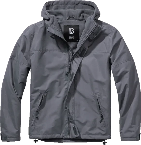 Brandit Windbreaker Frontzip Jacke anthracite (Herren)