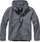 Brandit Windbreaker Frontzip Jacke anthracite (Herren) Vorschaubild