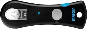Martor Argentax Rapid für Kartuschenkappen, Cutter, beidhändig, 131mm, schwarz/blau