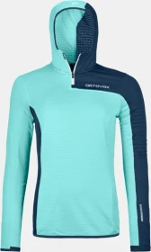 Ortovox Fleece Light Grid ZN Hoody Funktionsjacke ice waterfall (Damen)