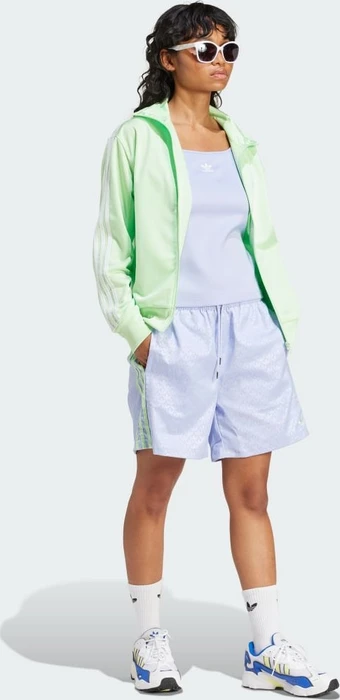 adidas Adicolor Classics Loose Firebird Originals Trainingsjacke semi green spark (Damen)