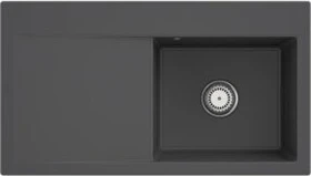 Villeroy & Boch Subway Style 50 Einbau Becken rechts graphite