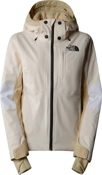 The North Face Lenado Skijacke white dune/gravel/khaki stone (Damen)