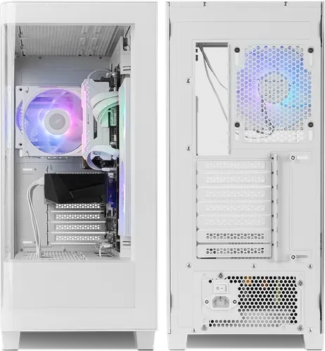 Nox Xtreme Hummer Ether White, Glasfenster