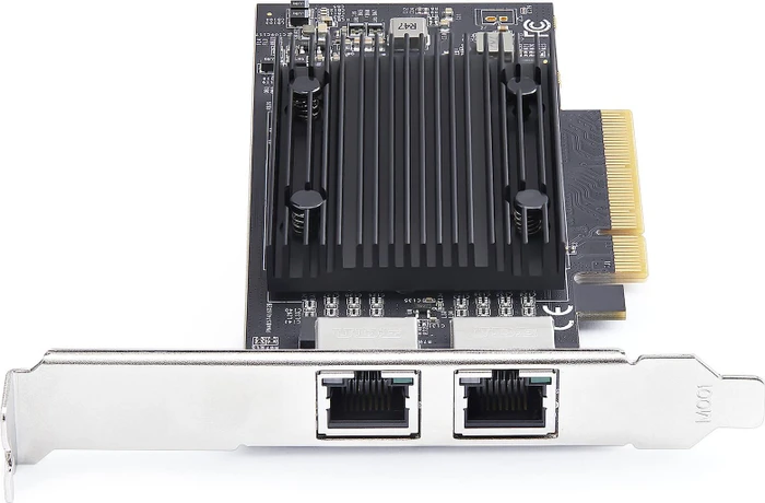 StarTech 10G LAN-Adapter, 2x RJ-45, PCIe 3.0 x8