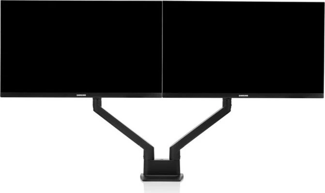 Fellowes Chicago Monitorarm Dual schwarz