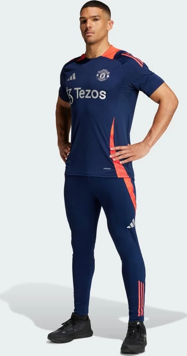 adidas Manchester United Tiro 24 Trainingshose lang night indigo/bright red (Herren)