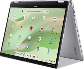 Acer Chromebook Spin 314 CP314-2HN-C0TP, Sparkly Silver, N100, 8GB RAM, 64GB Flash, DE