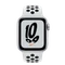 Apple Watch Nike SE (GPS) 40mm silber mit Sportarmband Pure Platinum/schwarz Vorschaubild