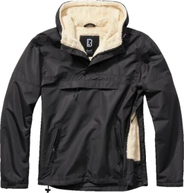 Brandit Windbreaker Sherpa Anorak schwarz (Herren)