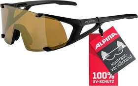 Alpina Hawkeye S Q-Lite black matt/mirror bronce