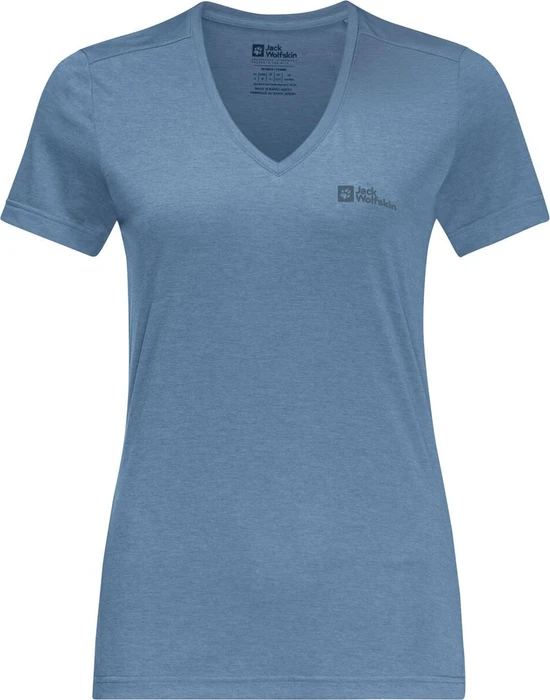 Jack Wolfskin Crosstrail Funktionsshirt kurzarm elemental blue (Damen)
