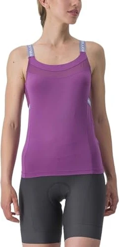 Castelli Bavette Trikot ärmellos amethyst/violet mist (Damen)