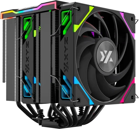 XYZ Thermax 6 Pro Duo A-RGB Black, schwarz
