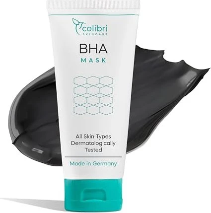 Colibri Skincare Aktivkohle BHA Gesichtsmaske, 150ml