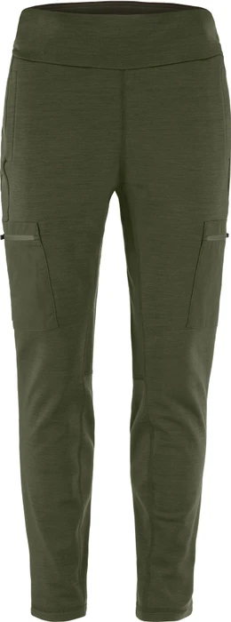Fjällräven Keb Fleece Hose lang deep forest (Damen)