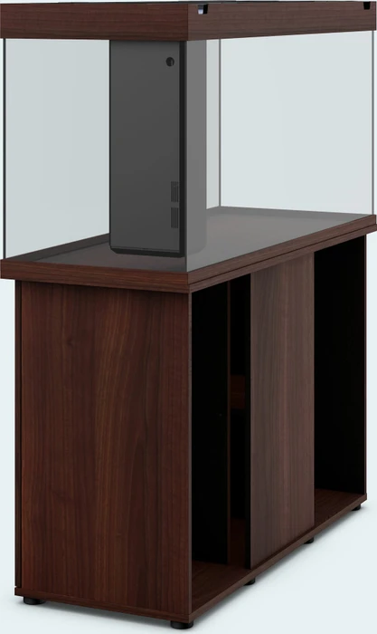 Juwel Rio 350 LED Aquarium-Set mit Unterschrank, dunkles Holz/dunkles Holz, 350l