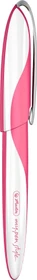 Herlitz my.pen style weiß/indonesia pink, rechte Hand/linke Hand, mittel