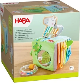 HABA Entdeckerwürfel Zebra
