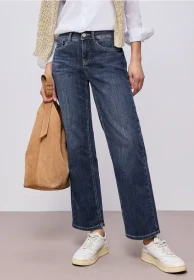Street One Amalia Jeans mid blue washed (Damen)