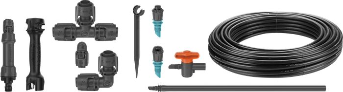 Gardena Micro-Drip-System Gemüse-/Blumenbeet Tropfbewässerungs-Set 25m