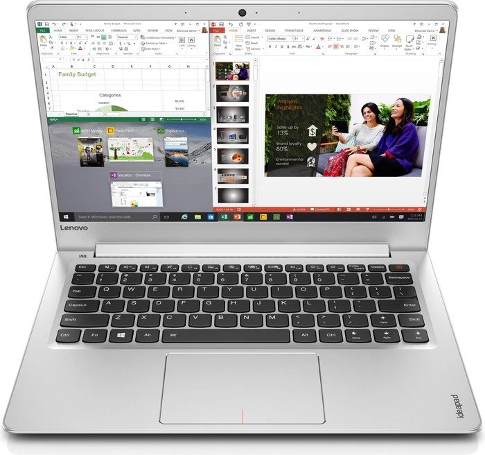 Lenovo IdeaPad 710S-13ISK, silber, Core i7-6560U, 8GB RAM, 256GB SSD, DE